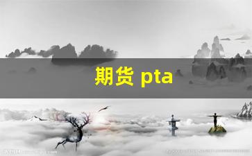 期货 pta(期货PTA是什么意思)_https://www.wanyuyiyao.com_上交所_第1张